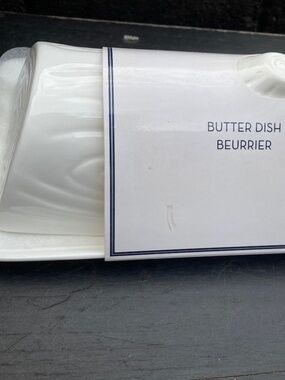 NEW XL butter dish